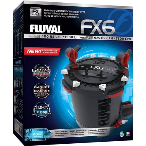 Fluval FX6 Giant Canister Filter 3500lph