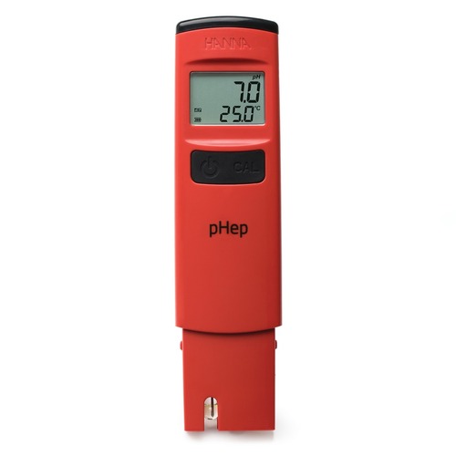 Hanna pHep Waterproof Pocket pH Tester with 0.1 pH Resolution Tester