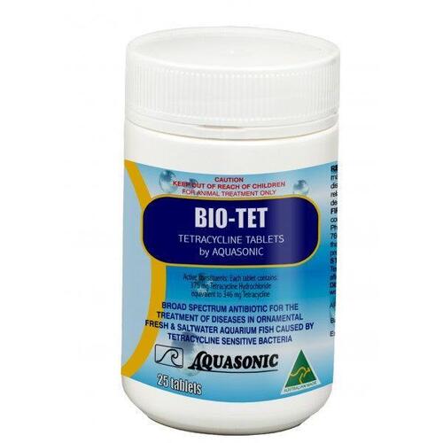 AquaSonic Bio-Tet 25 Tablets