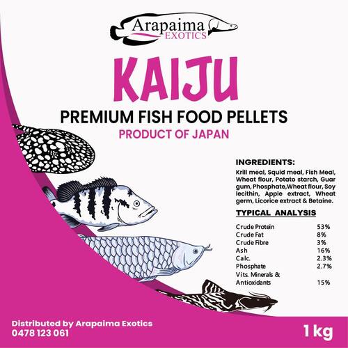 Kaiju Premium Fish Food Pellet 500g